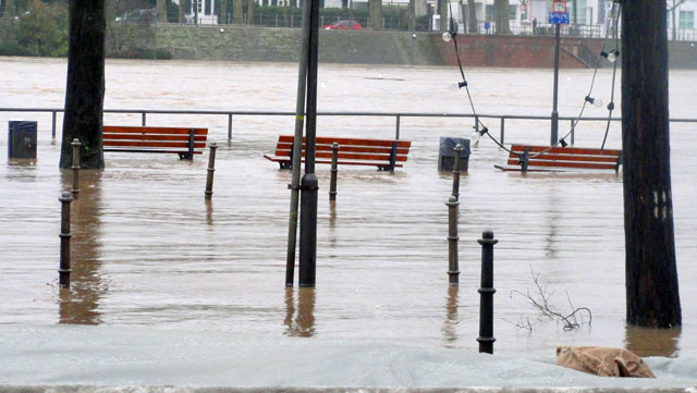 Hochwasser in Frankfurt am Main