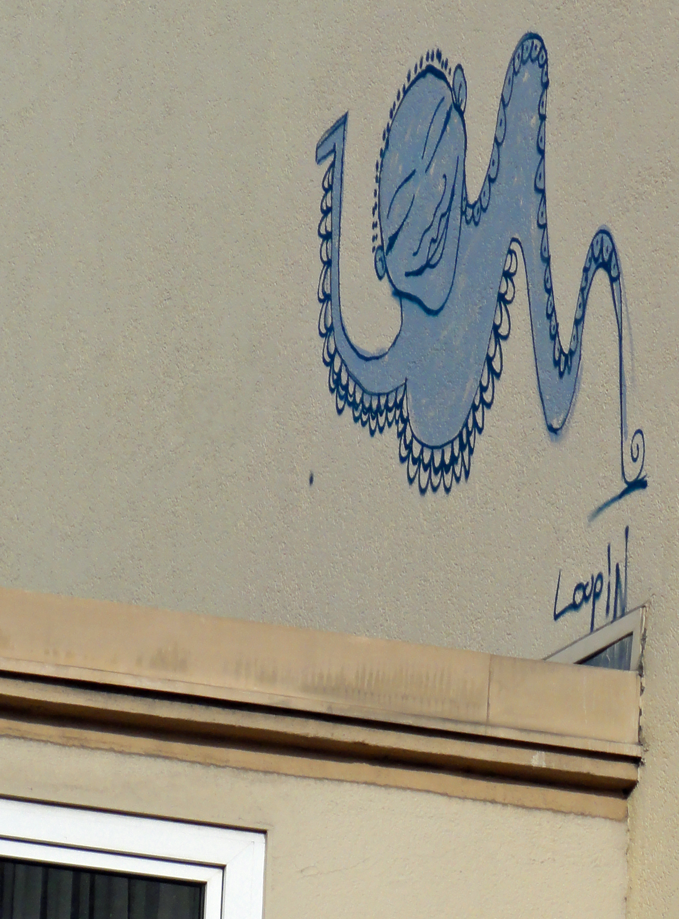 Streetart in Frankfurt: Loopin (2011)