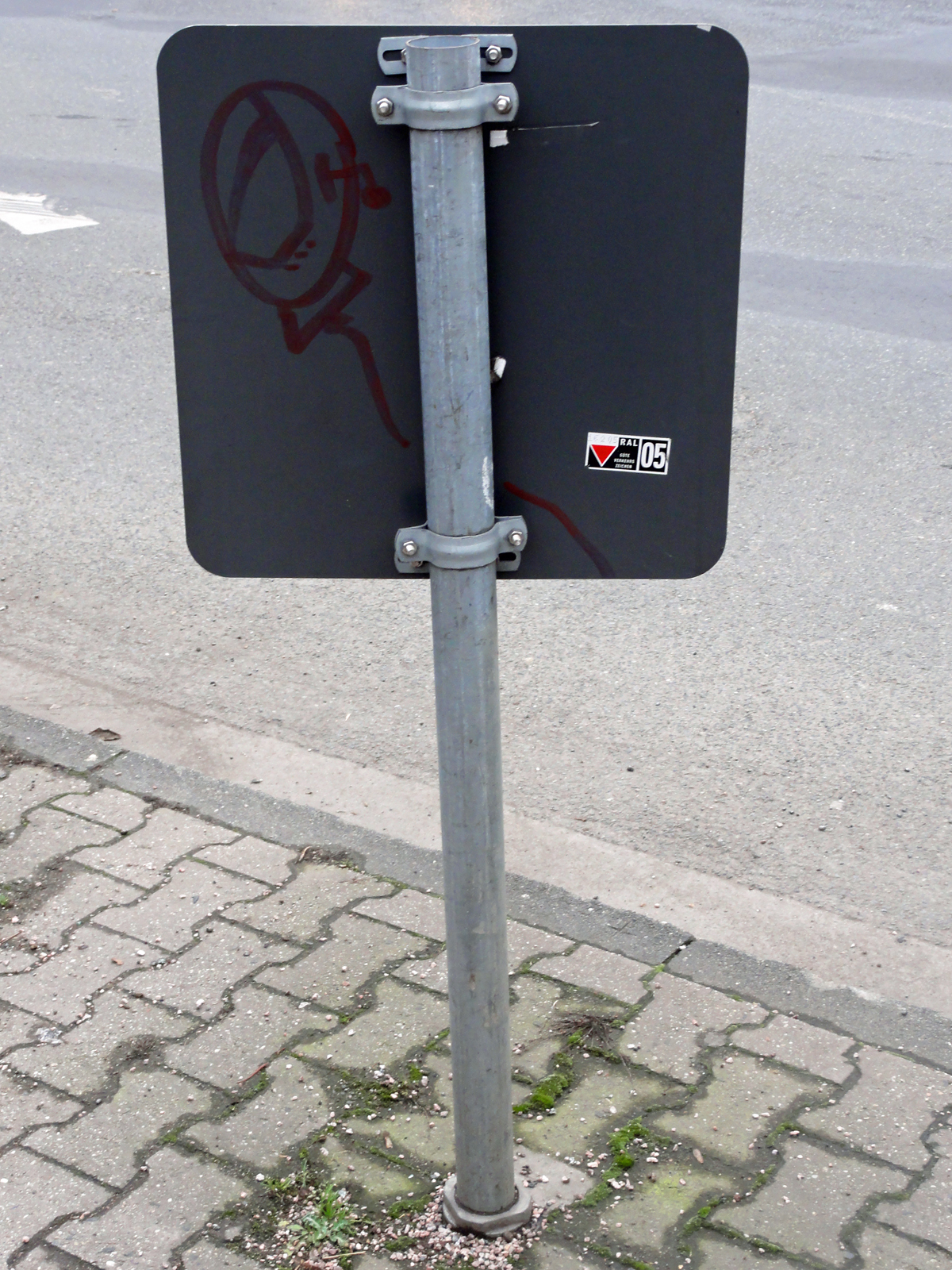 Astronaut Edding Streetart in Frankfurt - Astronaut