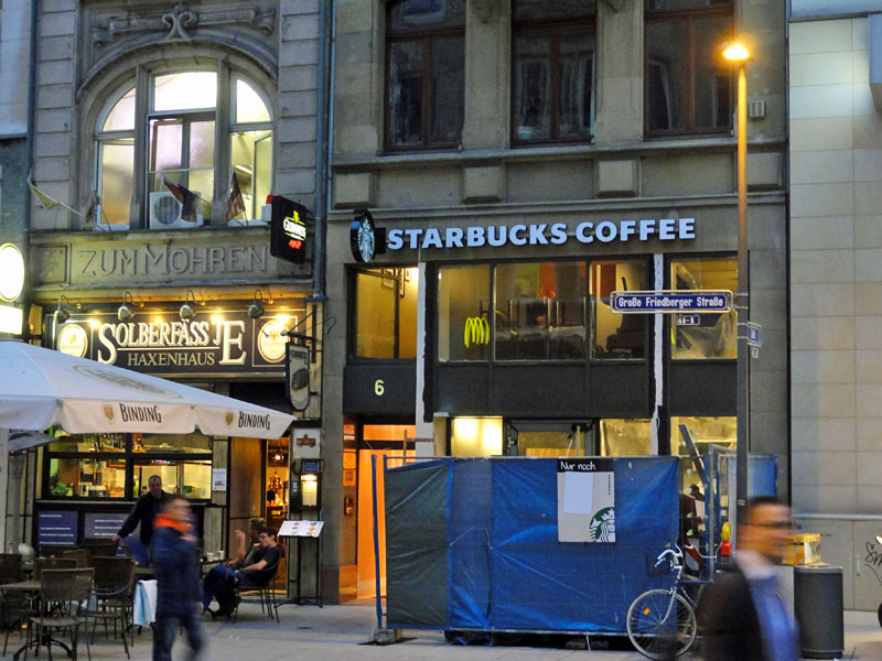 Starbucks an der Konstablerwache/Große Friedberger Straße