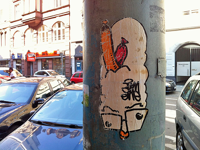 Urban Art in Frankfurt, Juni 2013