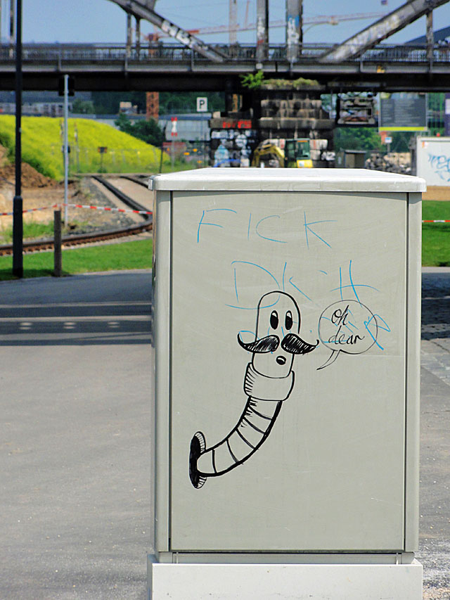 Urban Art in Frankfurt, Juni 2013