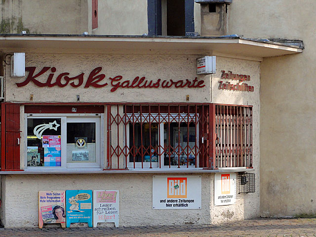 Kiosk in Frankfurt - Gallus, Galluswarte