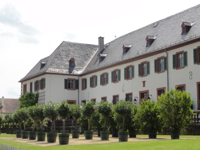 Der Klostergarten in Seligenstadt