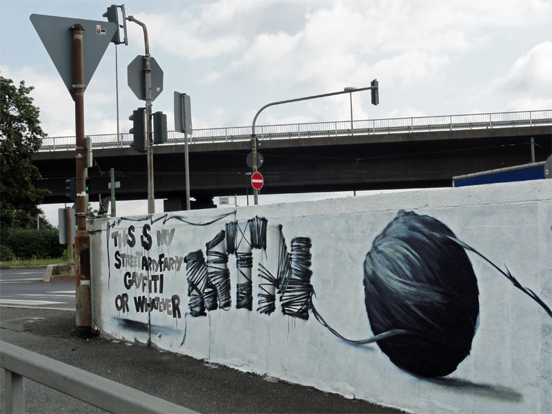 Graffiti in Frankfurt: 20years94 - Riederhöfe Hall Of Fame - INDIAN