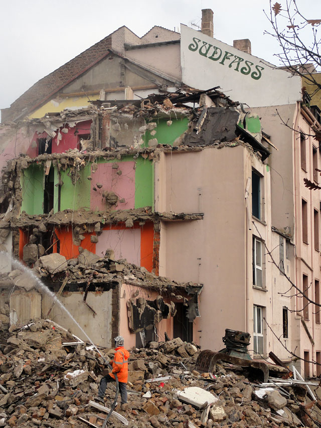 Baustellen in Frankfurt: SUDFASS
