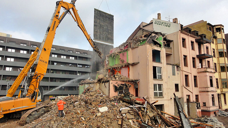 Baustellen in Frankfurt: SUDFASS