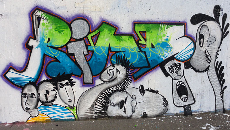 HALL OF FAME RATSWEG GRAFFITI IN FRANKFURT SEPTEMBER 2014 FOTO 22