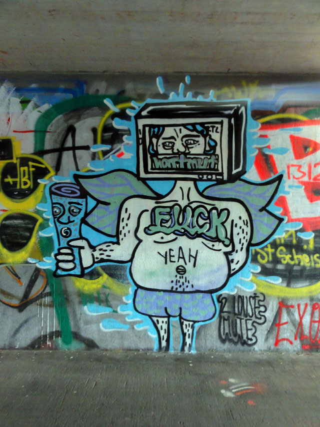 HALL OF FAME RATSWEG GRAFFITI IN FRANKFURT SEPTEMBER 2014 FOTO 44