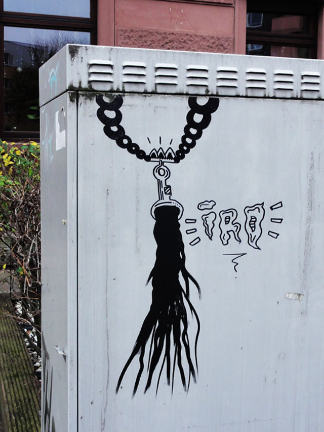 Street Art in Frankfurt: IRO