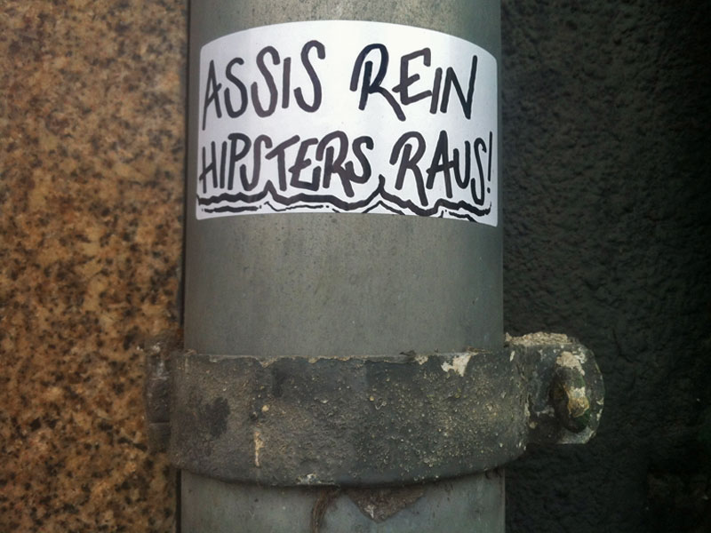 Assis rein, Hipsters raus