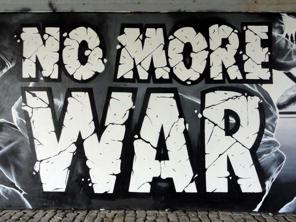 No more war-Graffiti