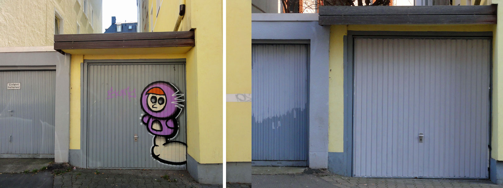Graffiti-Saubermachwochen in Frankfurt