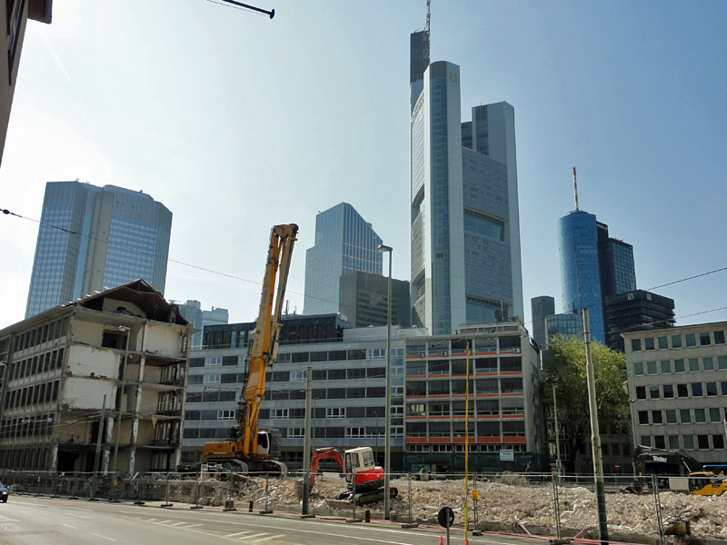 Baustellen in Frankfurt - Ehemaliger Bundesrechnungshof
