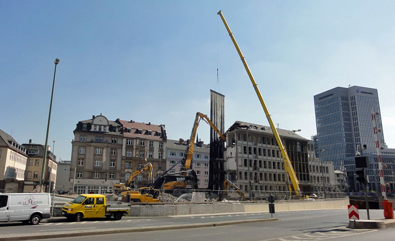 Baustellen in Frankfurt - Ehemaliger Bundesrechnungshof