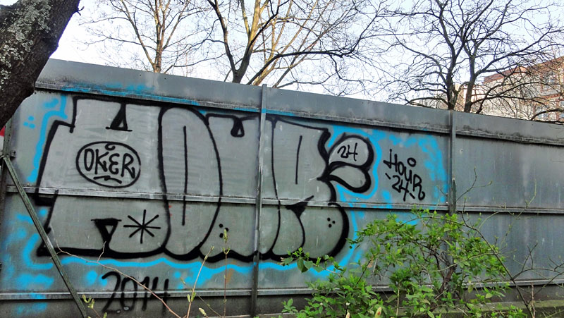 HOUR 24 - Street Art & Graffiti in Frankfurt am Main - 04/2015
