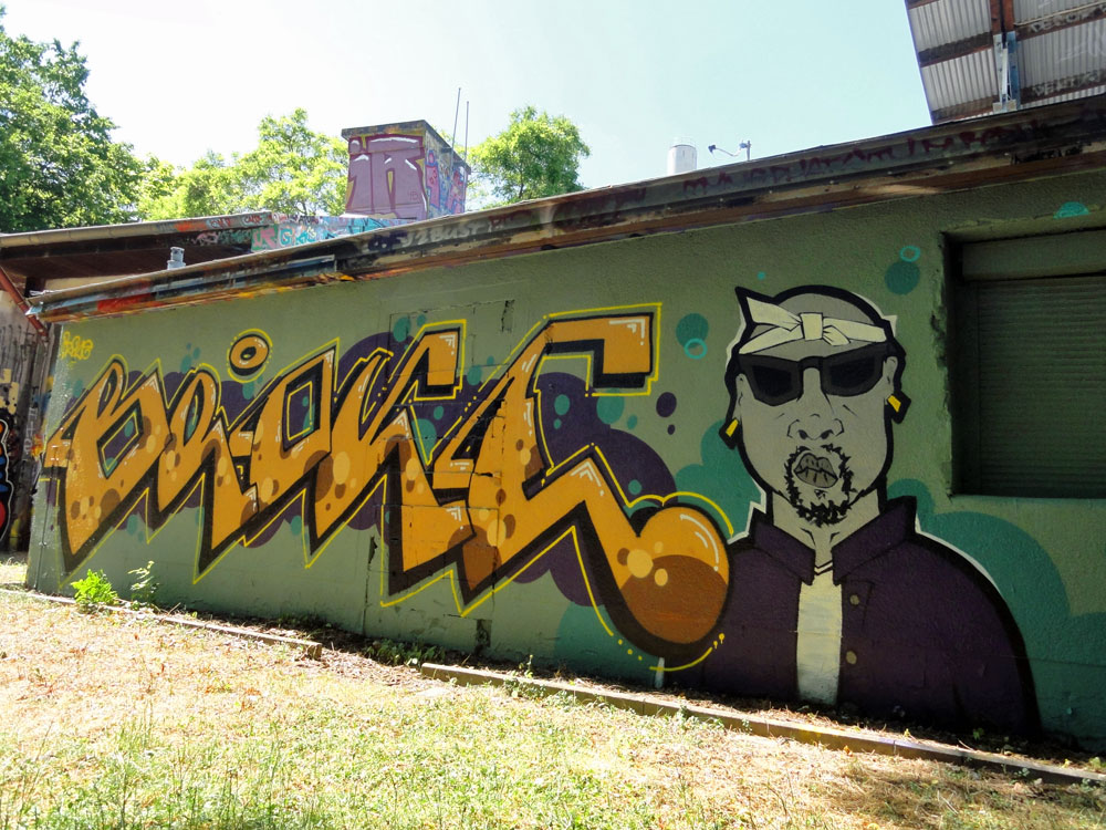 Graffiti in Frankfurt - Jugendhaus am Bügel 