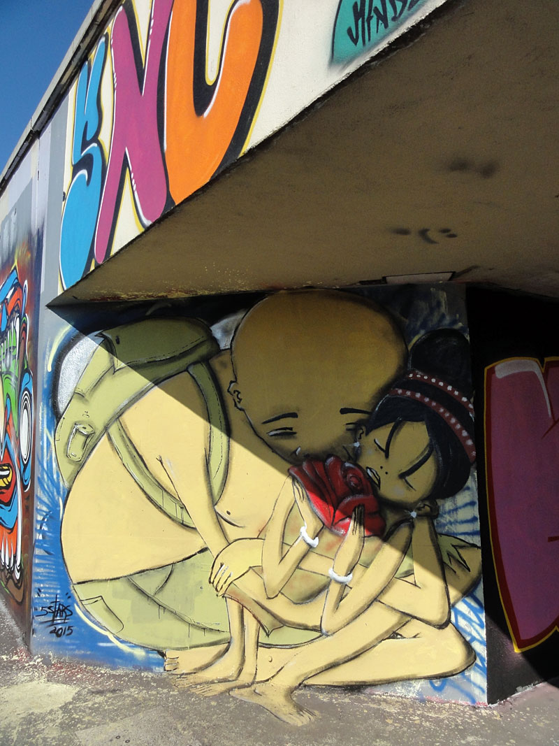 Graffiti in Frankfurt: 5 Stars