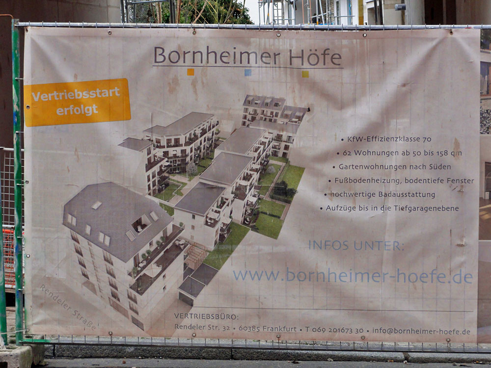 Bornheimer Höfe Frankfurt