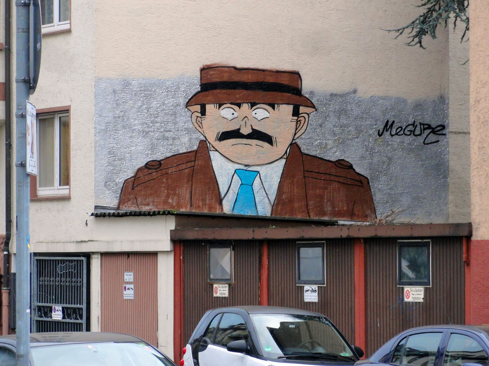 Streetart in Frankfurt - MEGURE