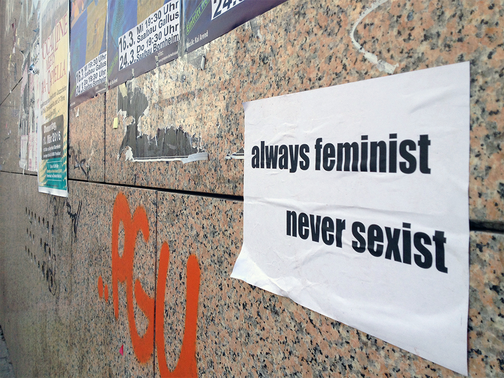 Queer*feministische Aktionen in Frankfurt