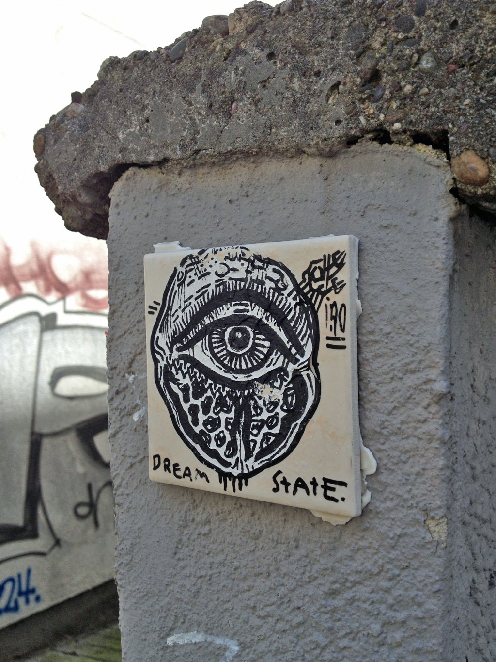 Streetart in Frankfurt von Iro