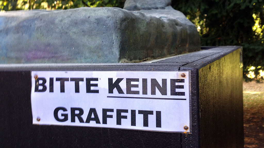 Bitte keine Graffiti