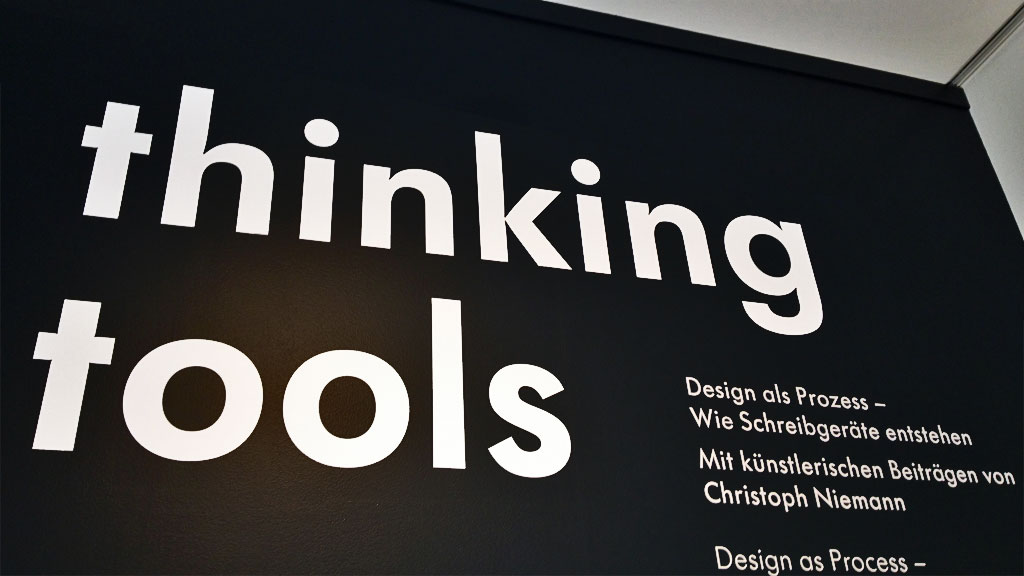 Museum Angewandte Kunst in Frankfurt - Ausstellung Thinking Tools