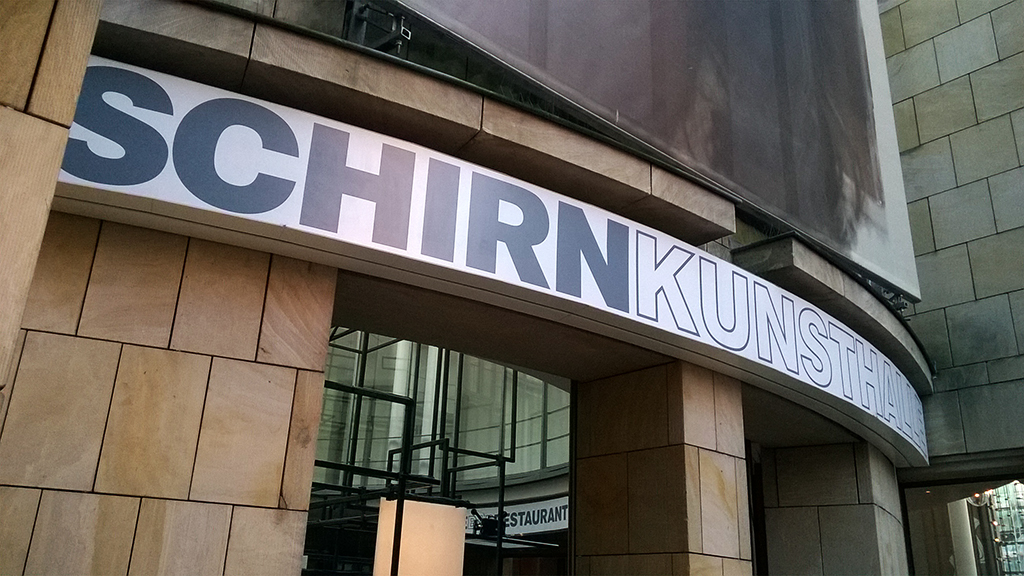 Die Schirn Kunsthalle in Frankfurt