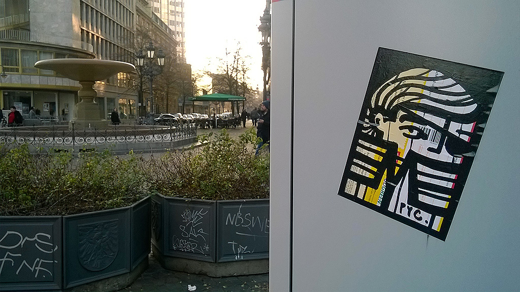 Streetart in Frankfurt von PYC
