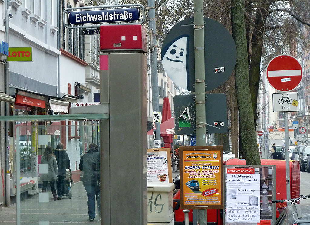 Cityghosts in der Berger Straße