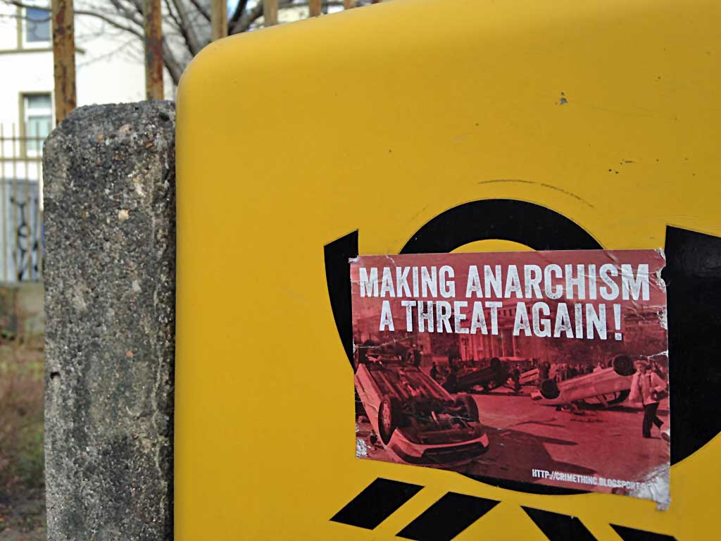 Making Anarchism A Threat Again