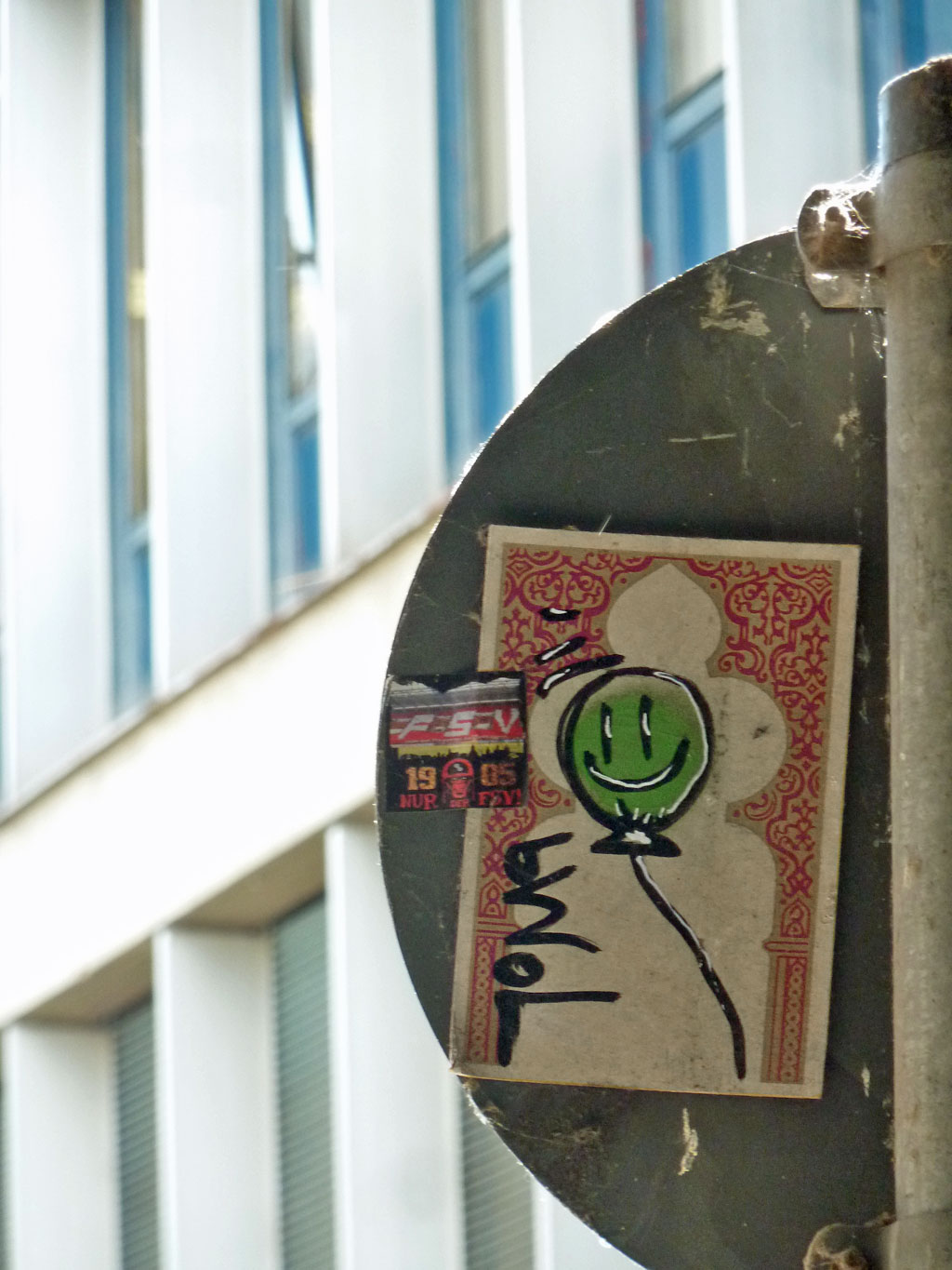 Sticker-Art in Mainz