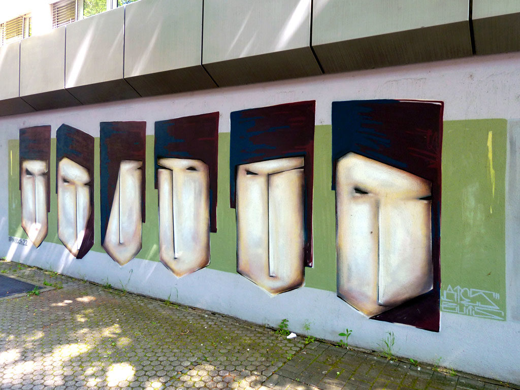 Streetart in Mainz von ATES