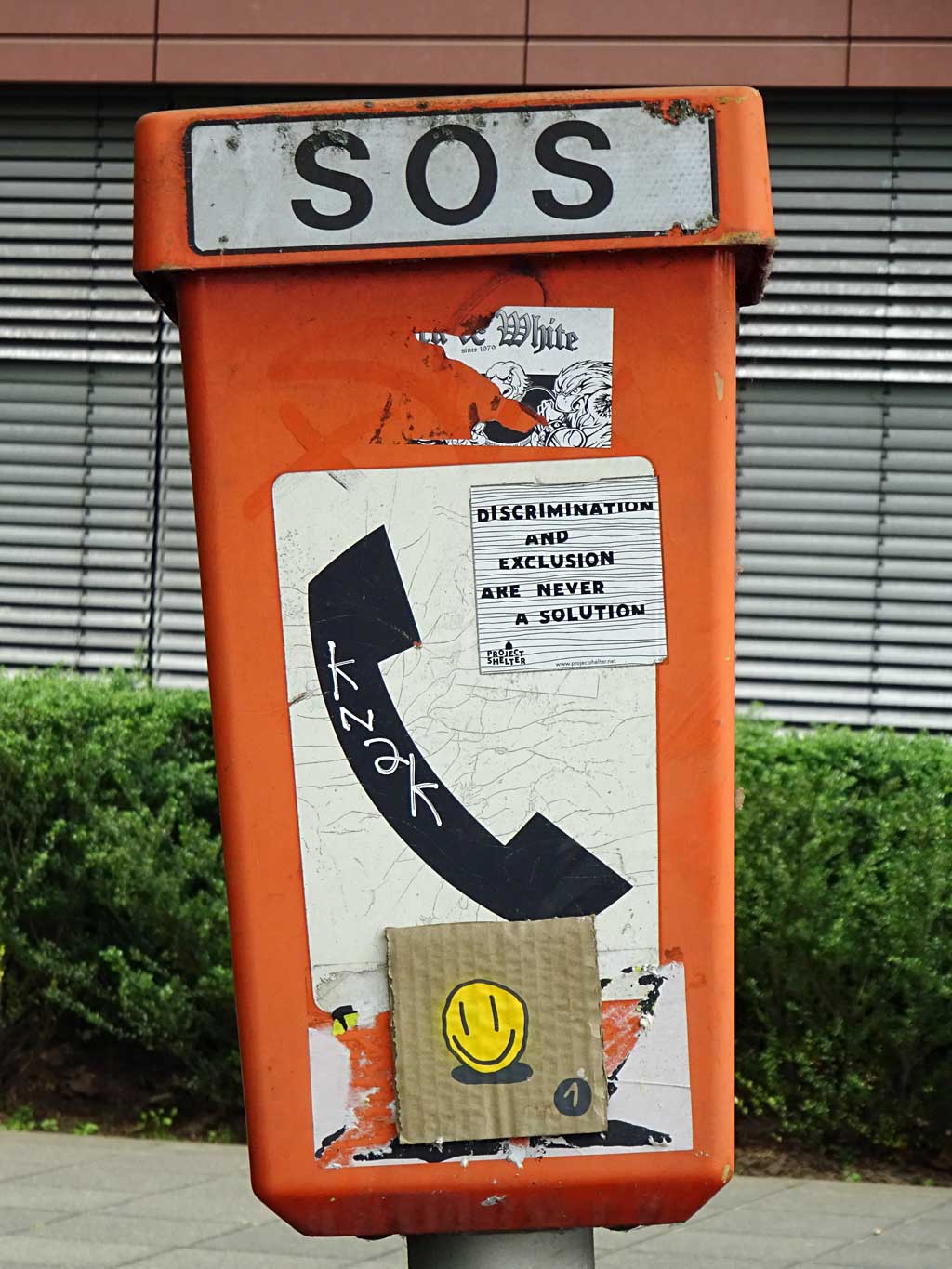 Streetart in Frankfurt: TREPPE 1.OG