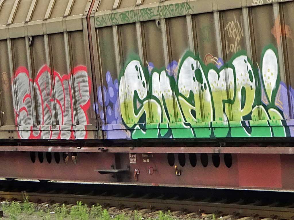 Fright Train Graffiti
