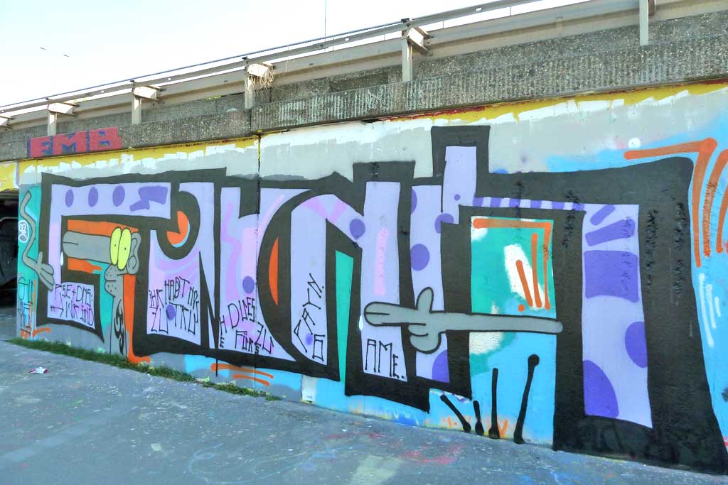 CPUK - Graffiti in Frankfurt – Hall of Fame am Ratswegkreisel