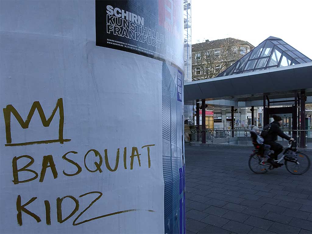 Street Art in Frankfurt: BASQUIAT KIDZ
