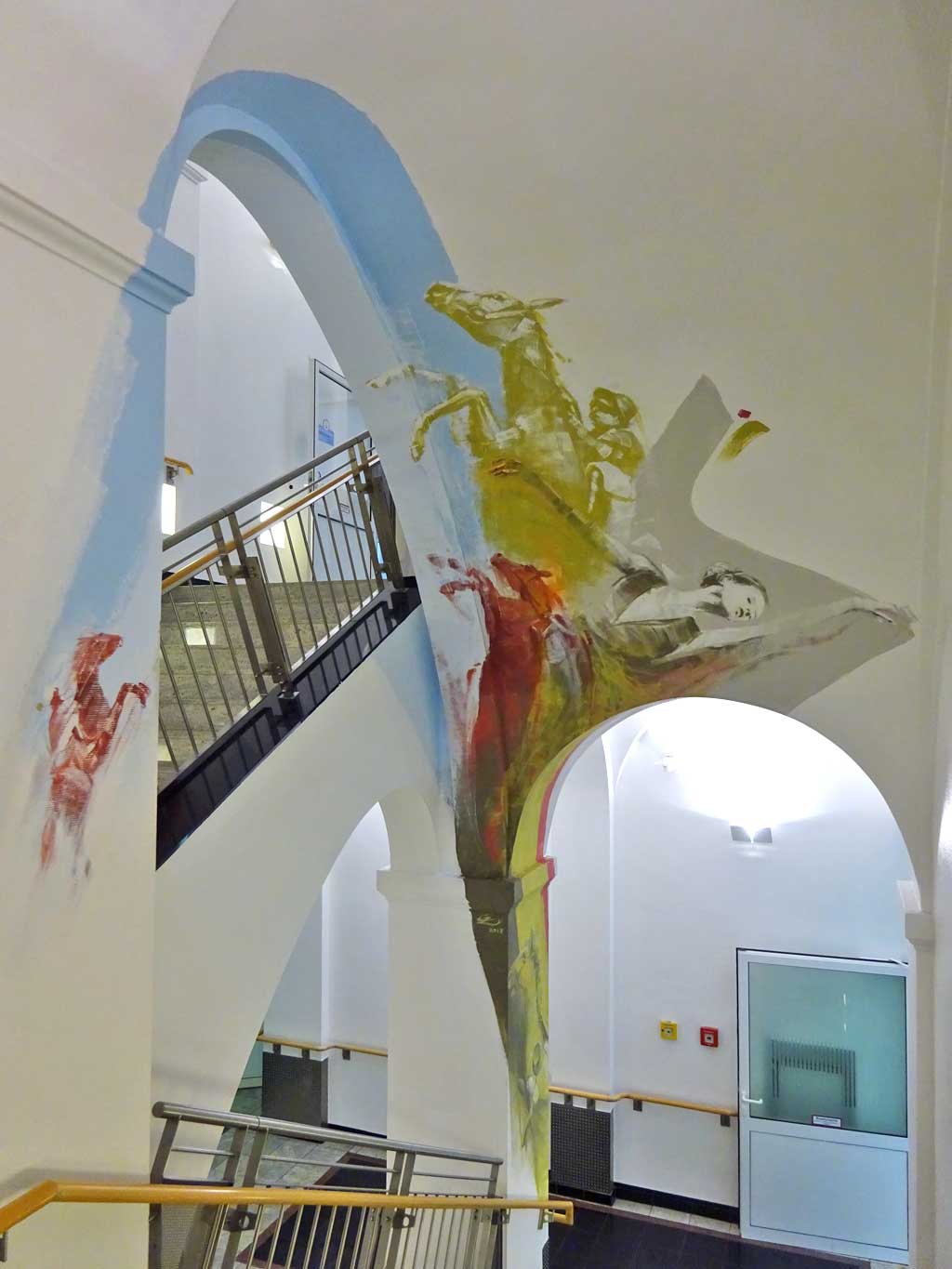 Kunsttreppe im Hospital zum Heiligen Geist