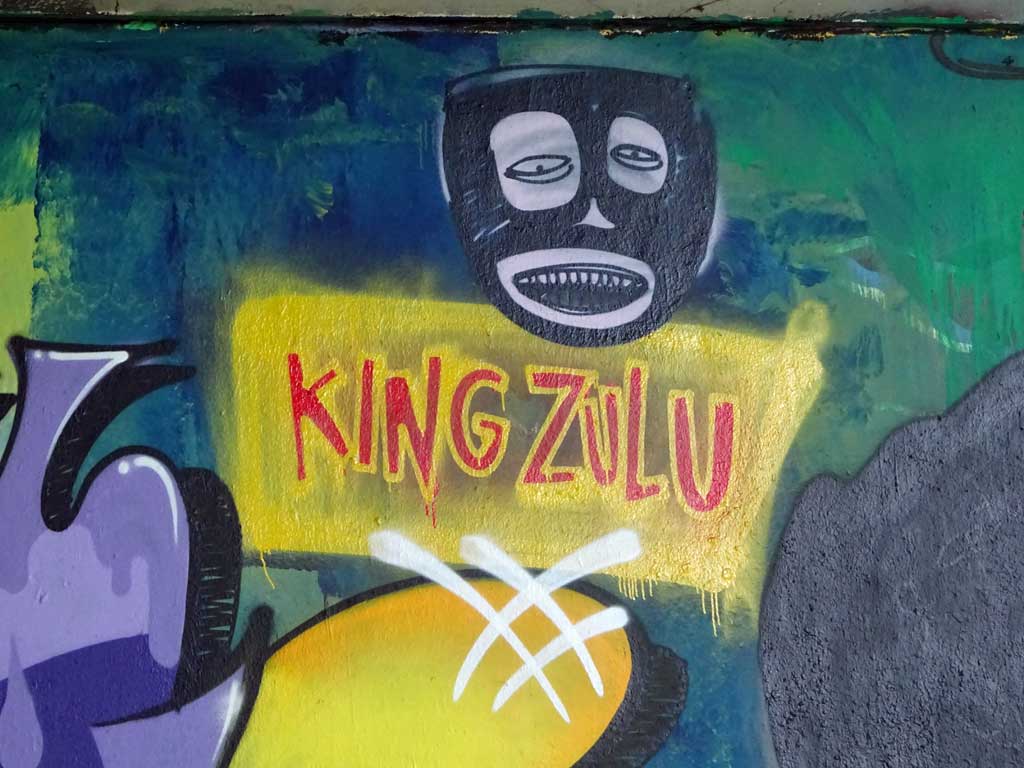 Basquiat-Mural in Frankfurt