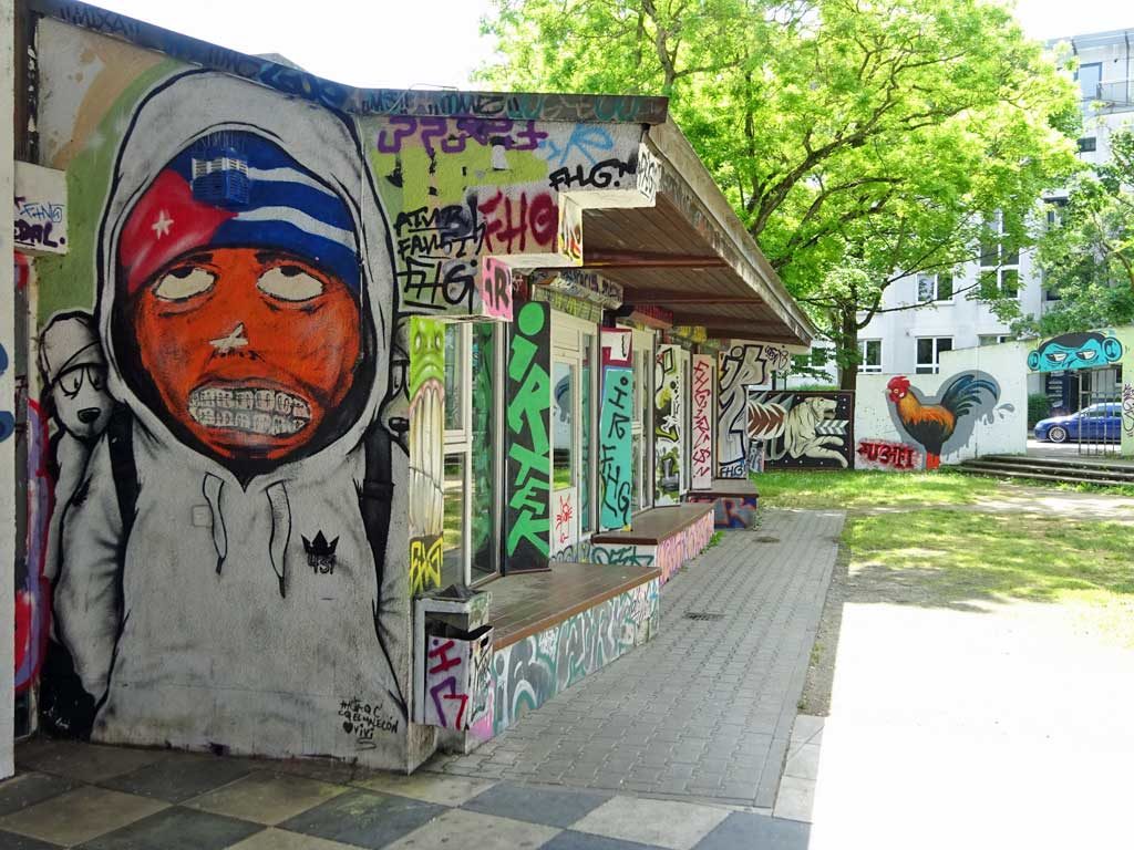 Street Art beim Jugenhaus Am Bügel