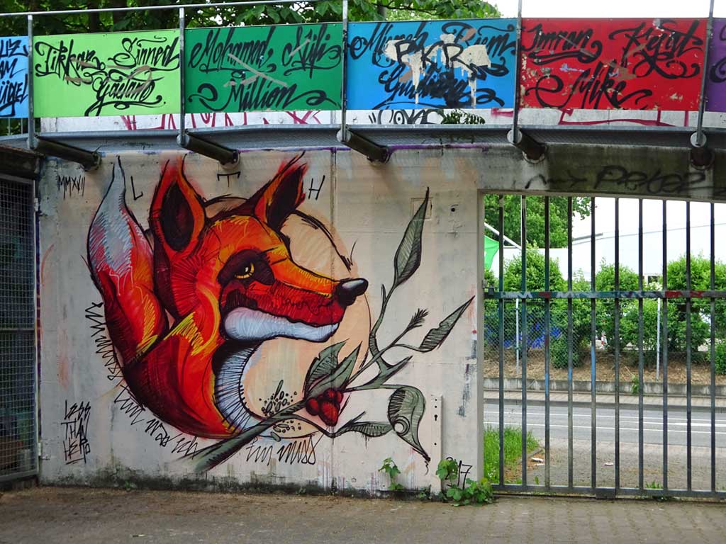 Streetart von Less Than Hero in Frankfurt