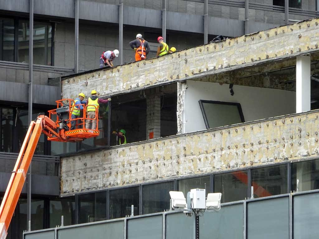 Beginn der Bauarbeiten am IBCF-Hochhaus