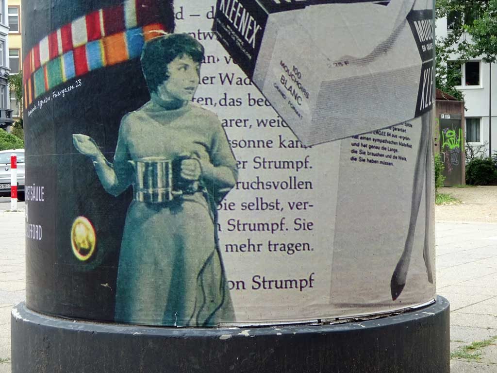 Frankfurter KunstSäule - Julia Andrews-Clifford