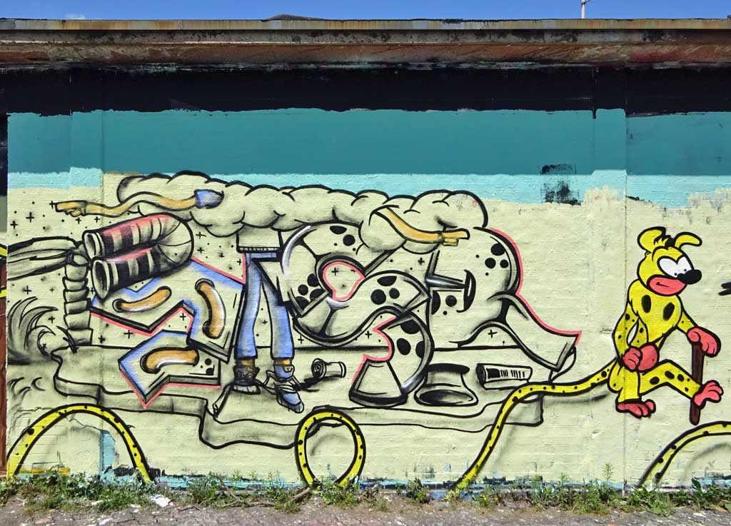 Marsupilami-Graffiti