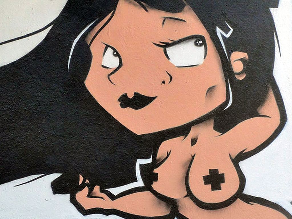 Etis-Graffiti in Frankfurt