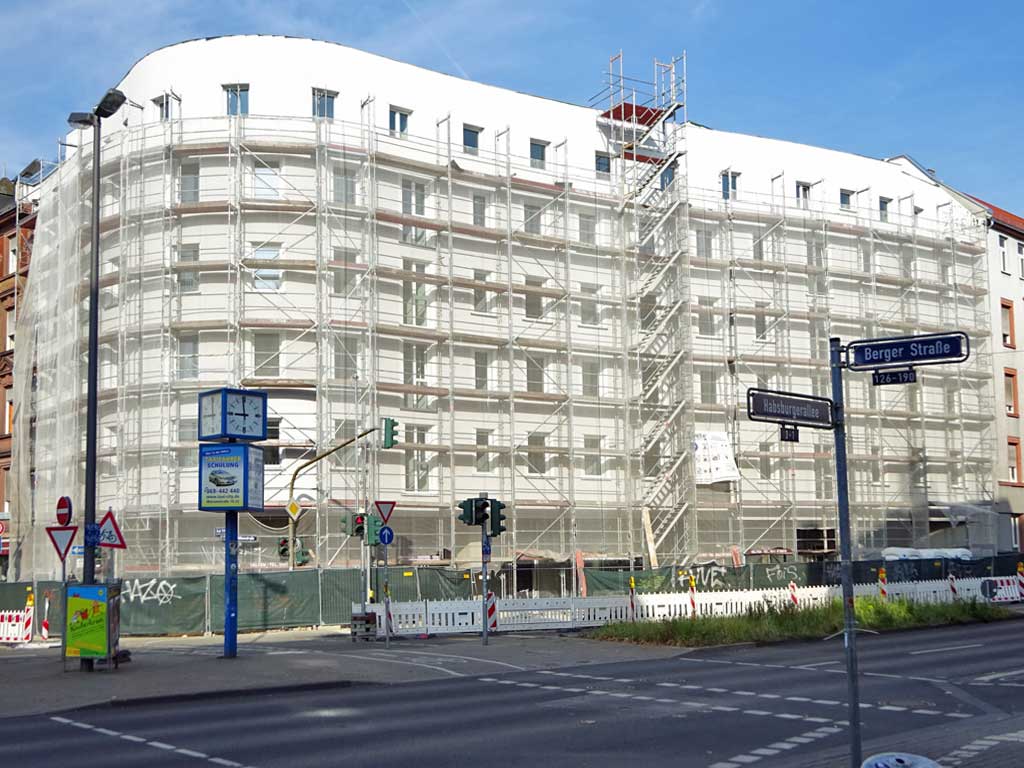 Frankfurt Berger Straße 113, Ecke Höhenstraße