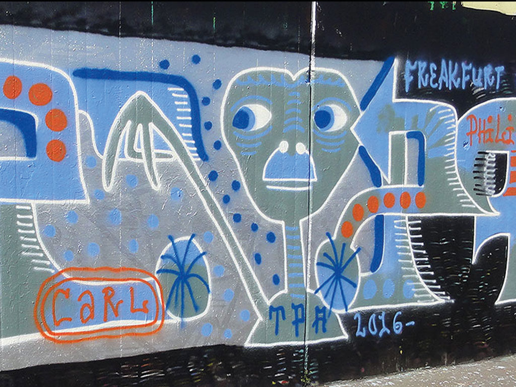 Freakfurt-Graffiti in Frankfurt