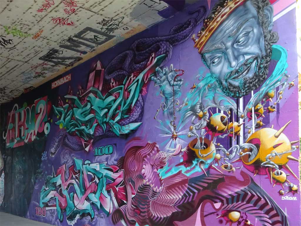 Graffiti in Wiesbaden - Meeting of Styles 2018