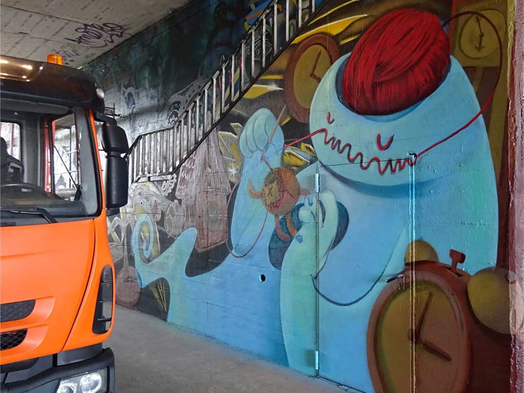 Fotos vom Graffitikunst-Festival MEETING OF STYLES 2018 in Wiesbaden